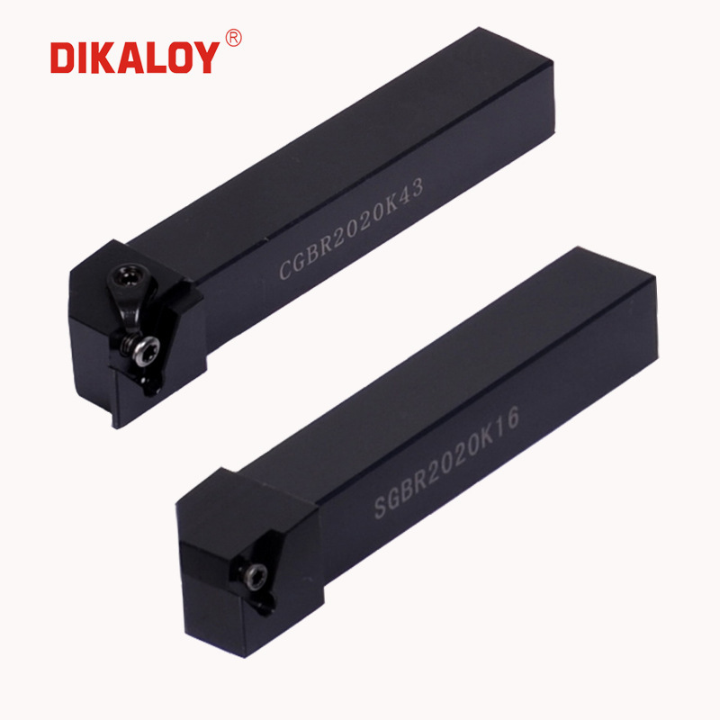 Supply CNC grooving turning tool bar, triangular blade cutting SNAP groove tool bar SGBR/SGTR/CGBR2020