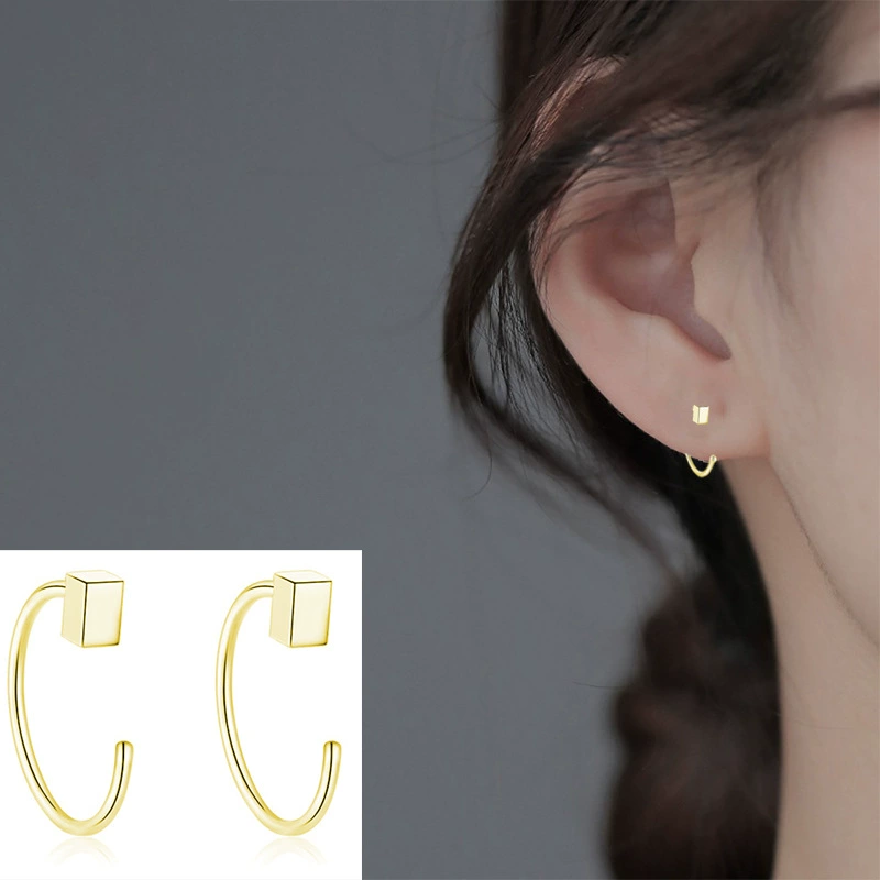 Серебряная игла, серьги, короткая цепочка с кисточками, серебро 925 образец, оптом, стиль легкой роскоши
