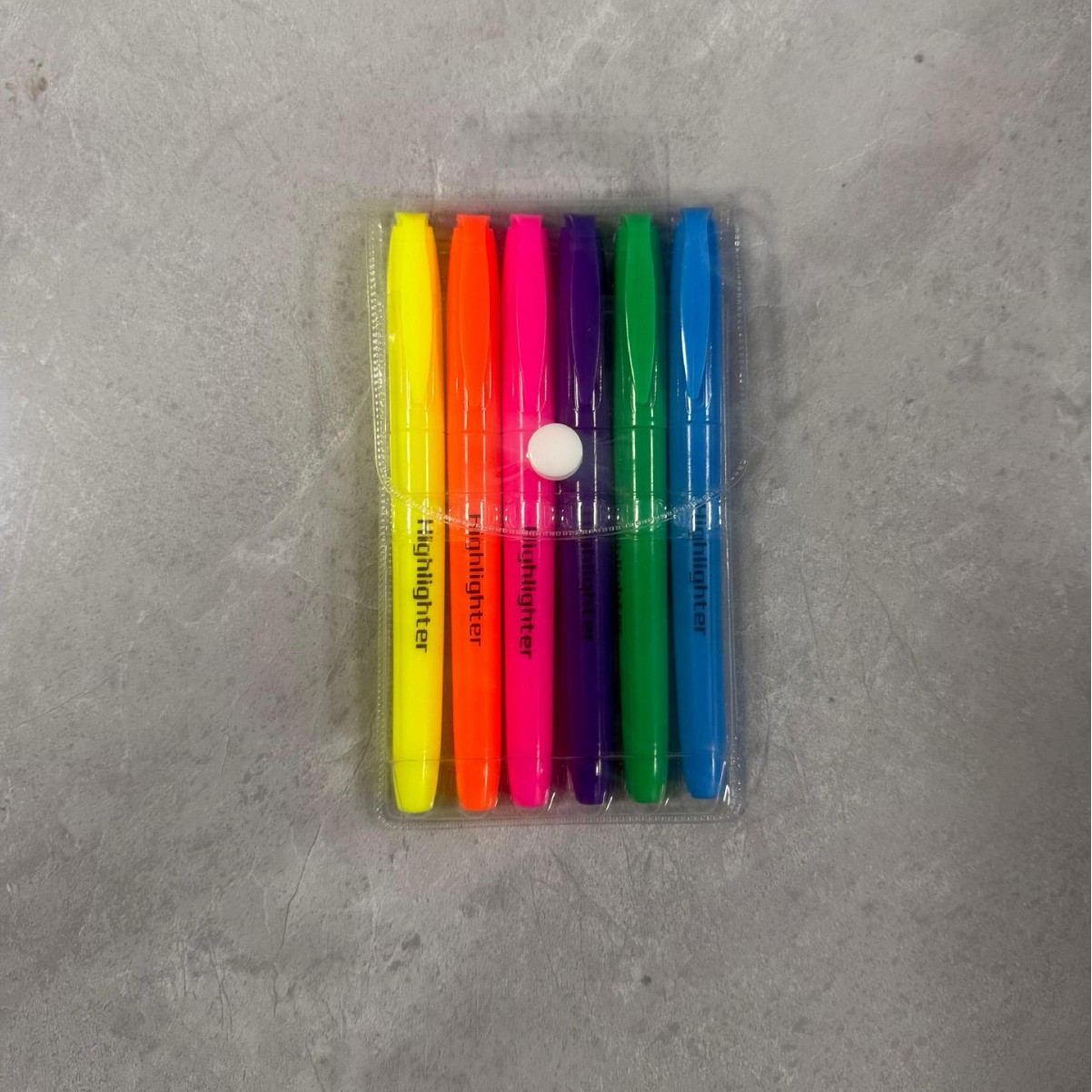 Conjunto de bolígrafo de corte de cabeza inclinada HIGHLIGHTER PEN