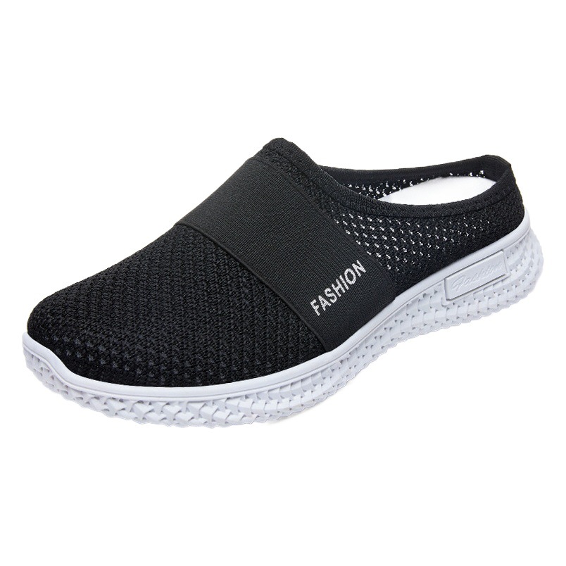 Zapatos de mujer, sandalias de verano nuevas, pantuflas cerradas sin cordones, zapatos casuales versátiles y a la moda, zapatos de venta al por mayor transfronterizos.