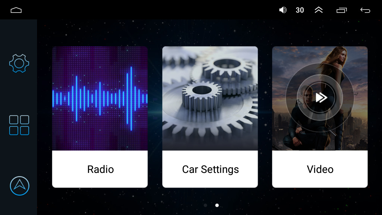 Cross-Border Exclusive Supply 10.1inch Single-Chip Android Universal Ultra-Thin Car Central Control Screen Wireless Carplay Reversing Camera