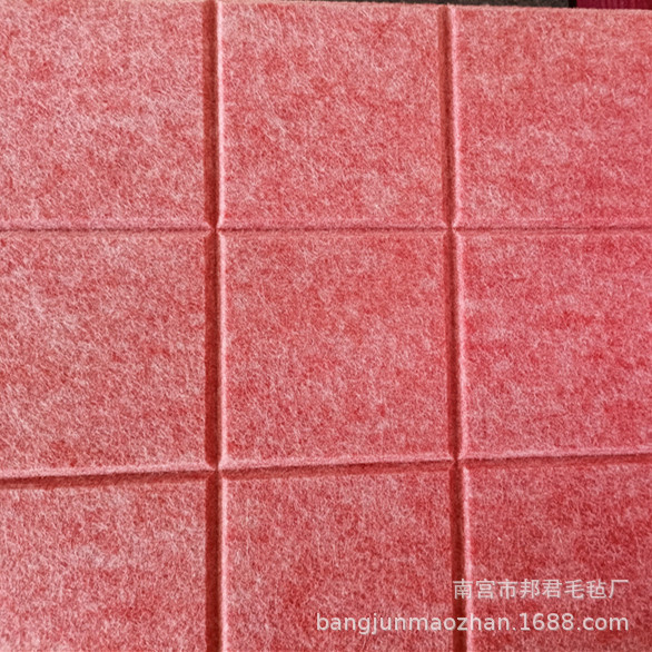 9mm grueso fieltro etiqueta de la pared nueve rejilla tablero de mensajes de Kindergarten trabaja tablero de exhibición de color DIY foto de la pared de fondo