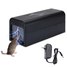 跨境新品电灭鼠器高压全自动老鼠屋老鼠笼捕鼠器灭鼠器高压电鼠器