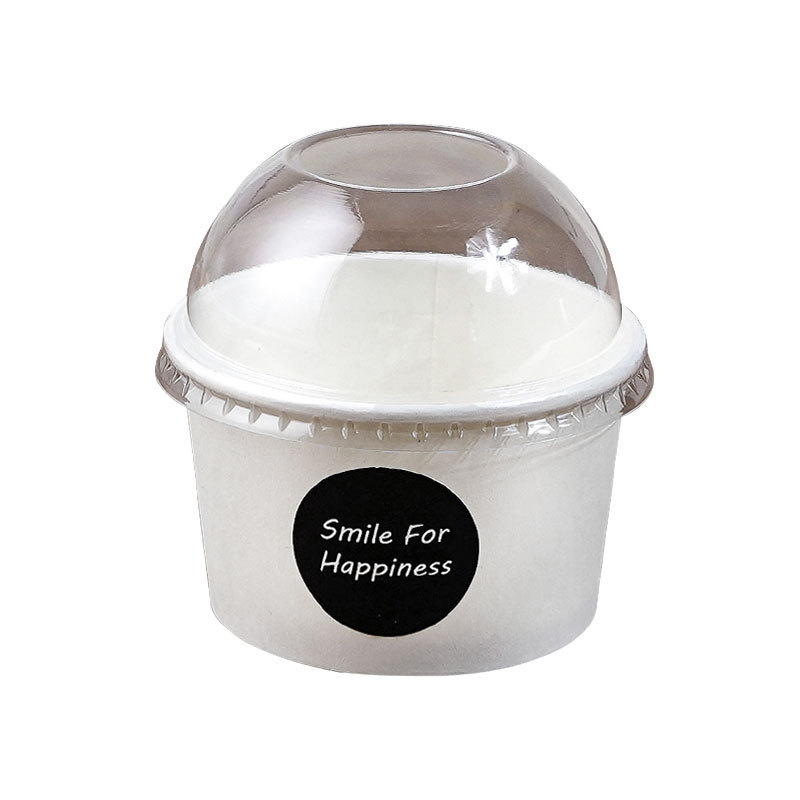 Taza de leche asada con pasta de batata, leche de huevo asada, caja de puff grande, caja de embalaje de postre para pastel, taza de papel para hornear resistente a altas temperaturas