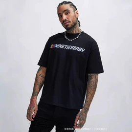 男式T恤;大码上装