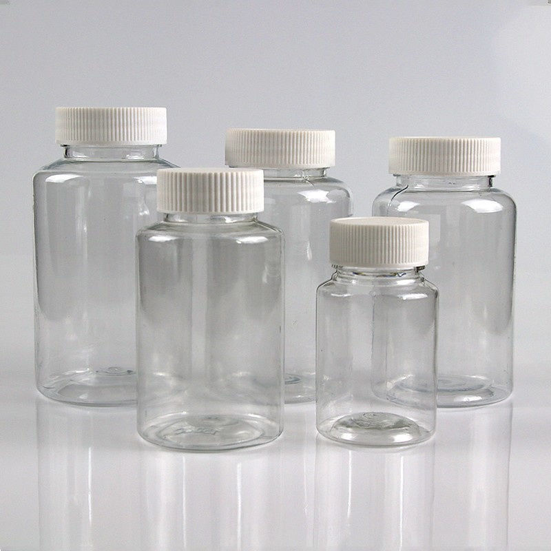 15 30 50 100 200 300g ml 克塑料樣品分裝瓶帶蓋樣品小空瓶子
