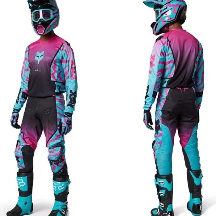 New Fox Off-Road Cycling Clothing, Motorcycle Clothing, Downhill Clothing, Windproof and Wear-Resistant, Suitable for All Seasons, Unisex Model 23