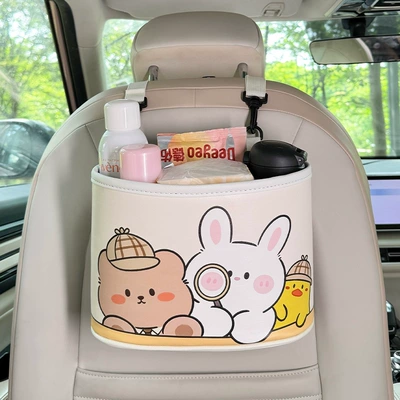 Bag Trunk Storage Artifact — Car storage bag/box - storage-bucket-detective-bear-rabbit-duck