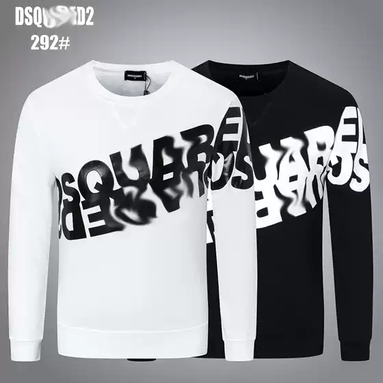 Independent Site Dsq Lian D2 Aliexpress Amazon Cross-Border Network Men's Sweatshirt Dsquared2 Cotton