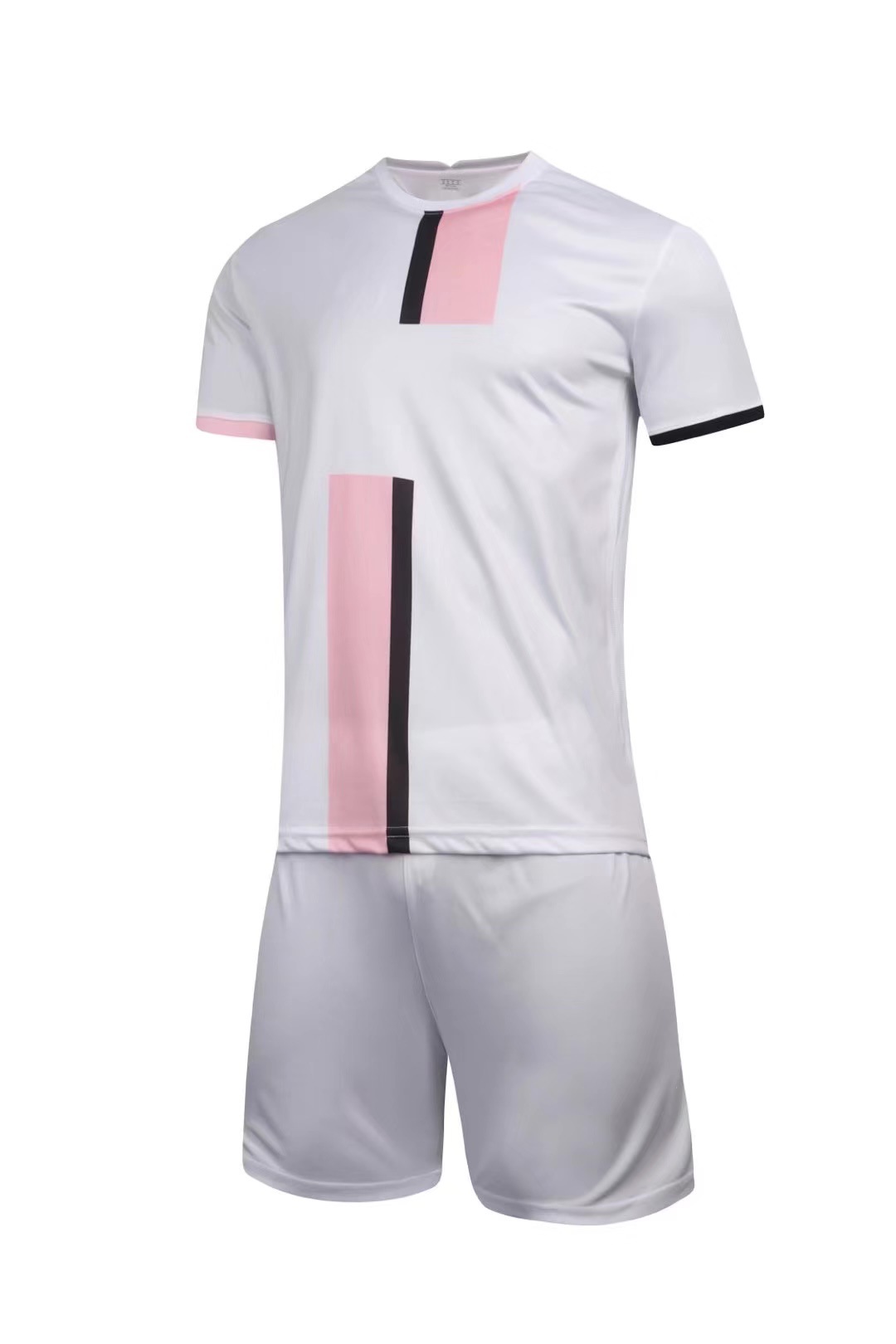 21-23 Nyt klubfodboldsæt Glat kortærmet træningstrøje til voksne og børn Gruppekøb_voghion.com