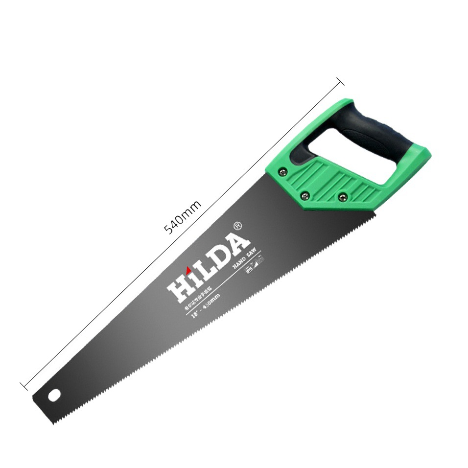 HiLDA hogar tablero de mano carpintería sierra fábrica de registro directo sierra de acero al manganeso sierra de jardín sierra de árbol al por mayor
