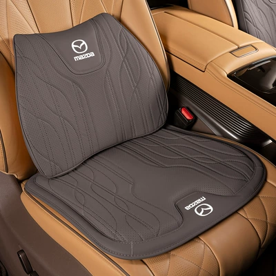 Suitable for Mazda Axela 3/Cx-4/5/8 Waist support - type-d-seat-cushion-lumbar-support-mocha-brown-mazda