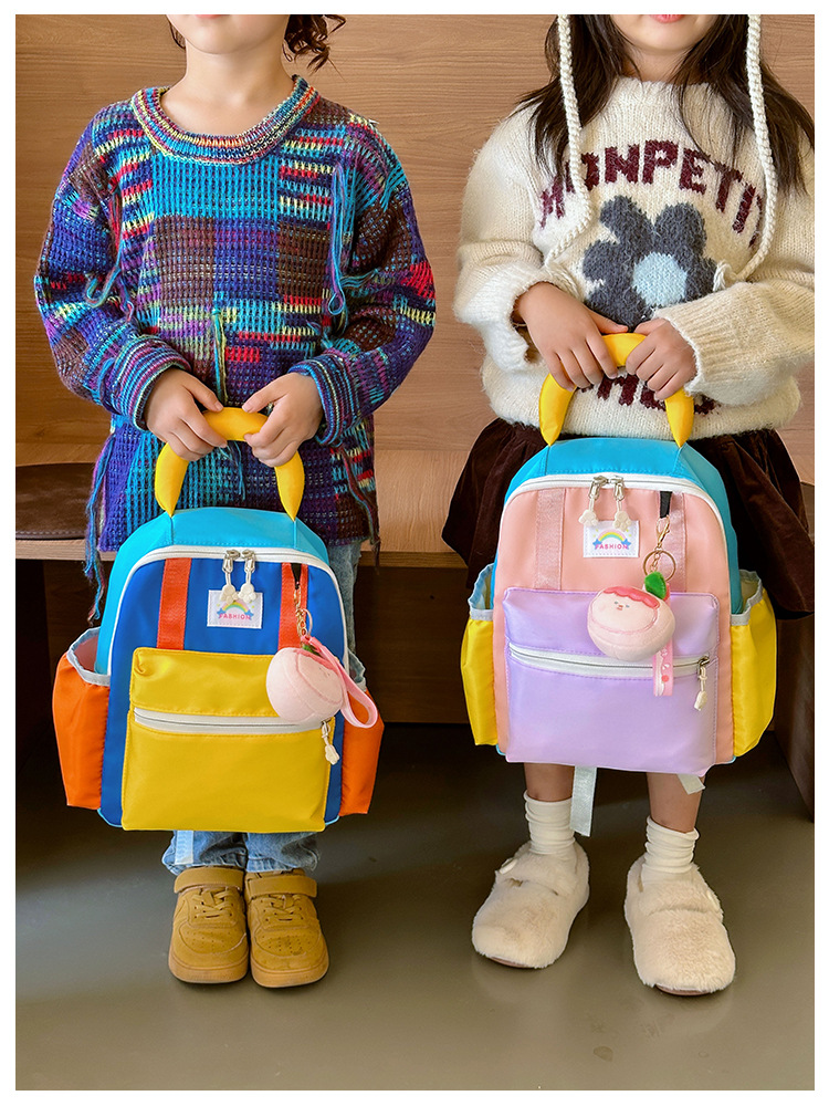 Nueva Mochila De Jardín De Infantes Para Niños De Primaria Grado Uno Niños Y Niñas Mochila Ultraligera Mochila De Viaje Con Protección Hacia La Columna Vertebral display picture 5