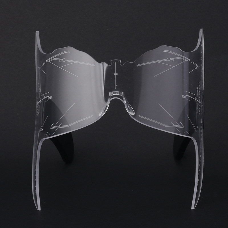 PC, UV400 Protection Lens Material Exaggerated Cool Style Geometric PC UV400 Protection Special-Shaped Mirror Frameless Women's Sunglasses