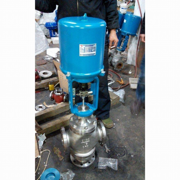 ZDLQ，ZAZQ电子式电动三通调节阀 碳钢蒸汽T/L型切换阀换向调节阀