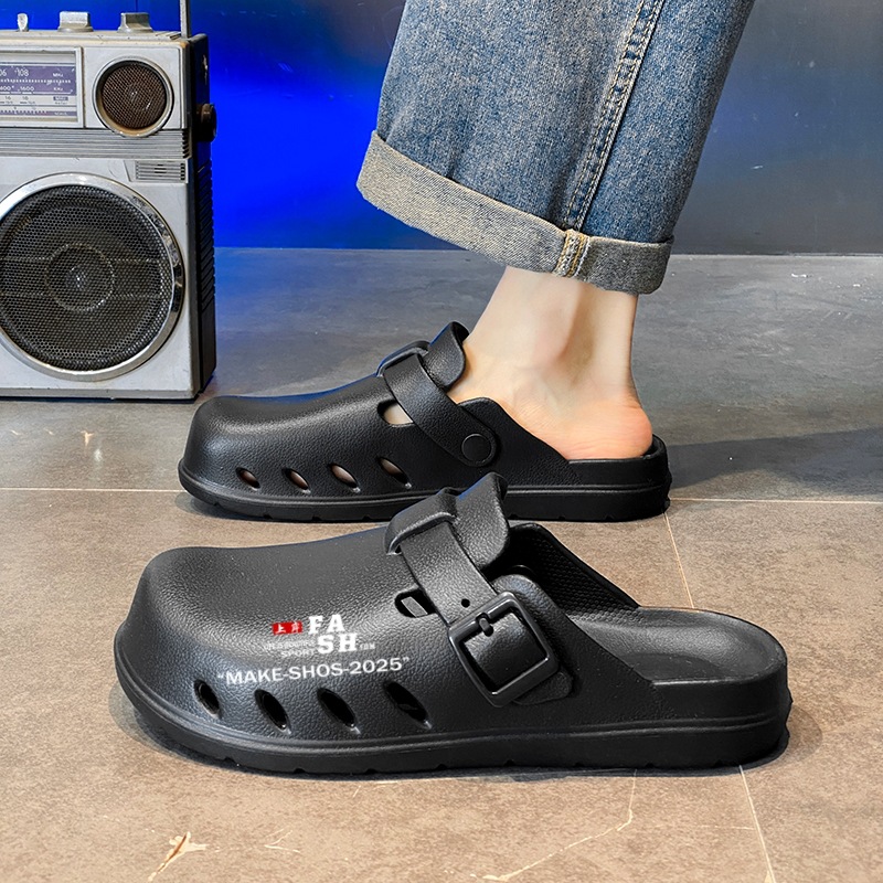 Zapatos de cocinero de verano Bocken para hombres zapatos de playa de sandalinas antideslizantes EVA al por mayor