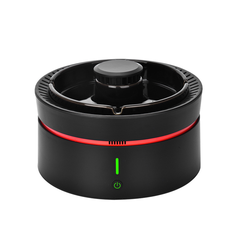 Nueva moda creativa Cenicero purificador de aire hogar inteligente comercial escritorio electrónico fumar anión humo eliminación