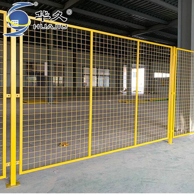 车间隔离网仓库隔断网围栏 可移动金属铁丝网 铁丝框架隔离网
