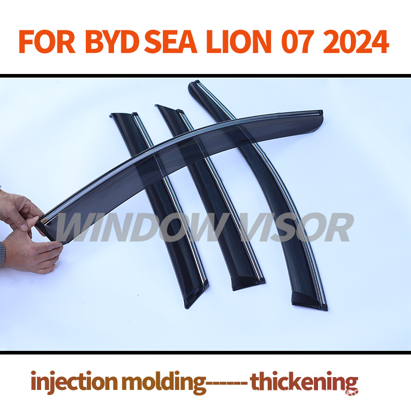 For BYD Sea Lion 07 window rain shield for Sea Lion 07 2024 Window visors