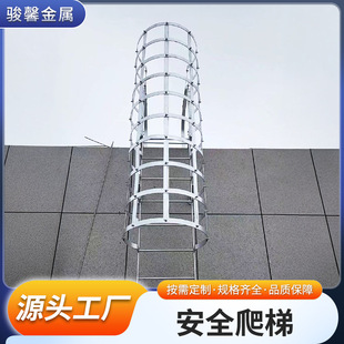安全梯钢爬梯护笼空心墩检查梯加工 建筑施工笼爬梯墩柱笼梯-阿里巴巴