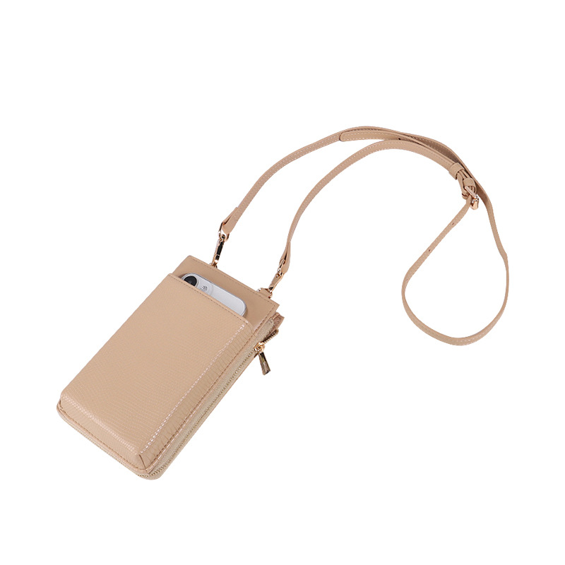 Bolso de teléfono móvil de tendencia universal simple bolso de cambio de teléfono móvil de mujer ligero bolso de teléfono móvil de alta calidad personalizado