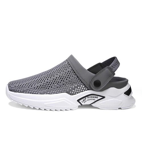 Men's  new slippers men's summer non-slip sports half slippers ins Baotou hole shoes sandals casual slippers