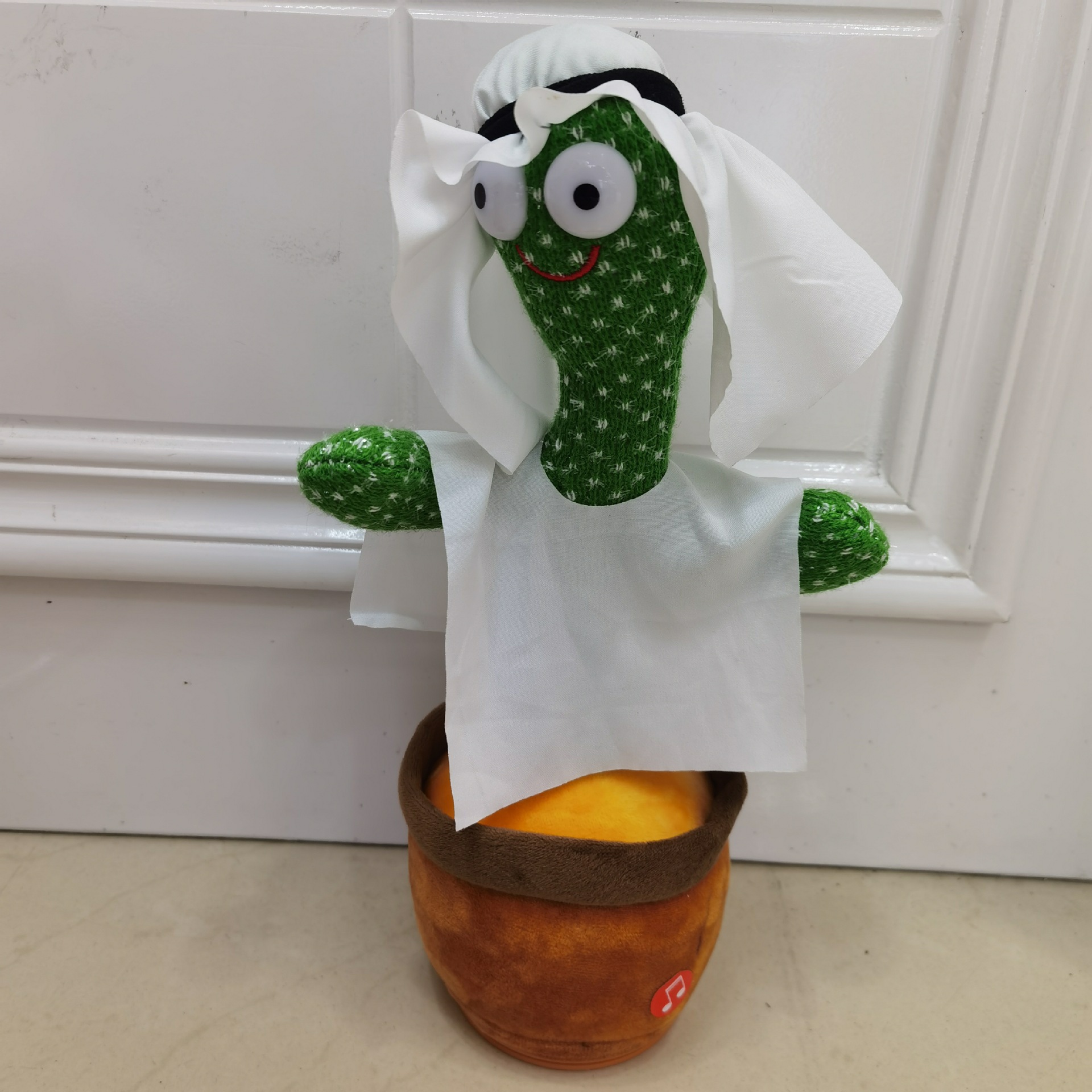 Cactus de baile transfronterizo encantador, flores de charla, ruido de ruido, juguetes de peluche eléctricos para aprender a hablar, cantar y bailar.