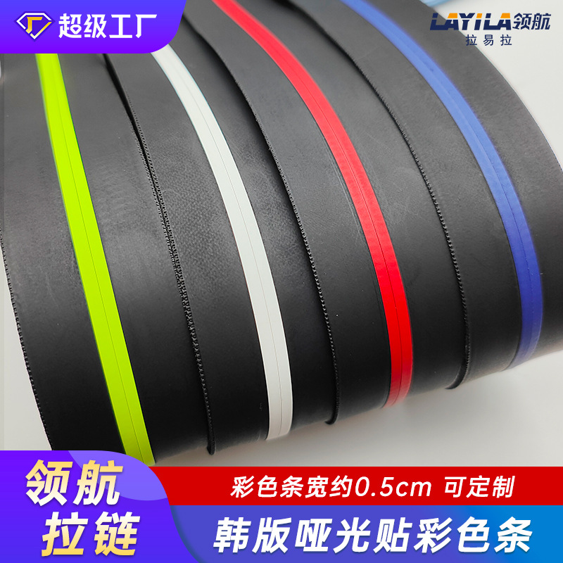 Waterproof matte water repellent sticker with zipper