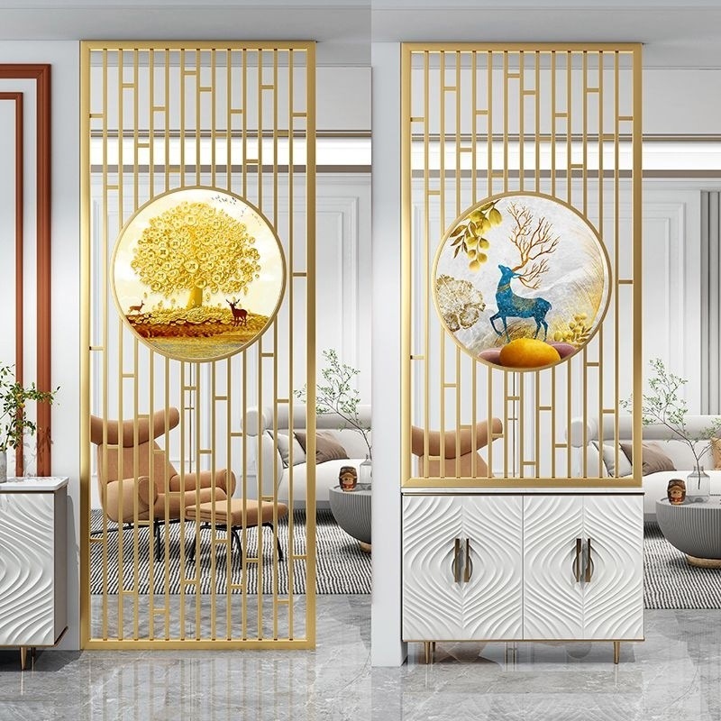 Pantalla de partición sala de estar cubierta puerta de entrada restaurante Hotpot tienda sala de oficina baño salón de belleza decoración hueca