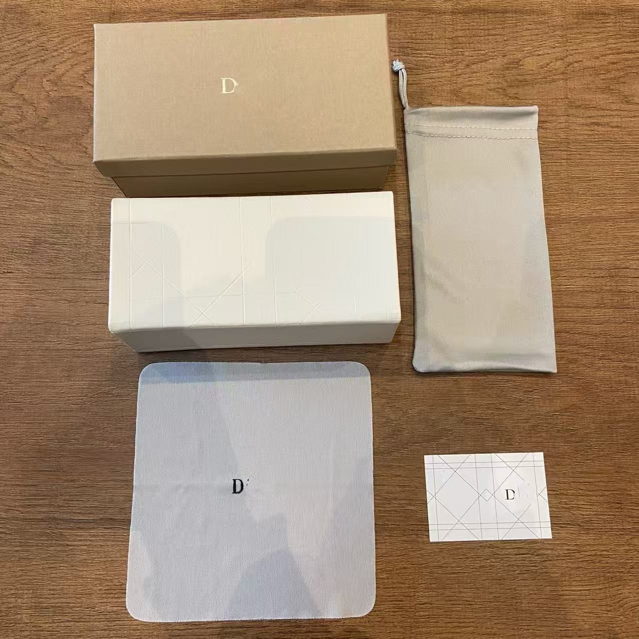 Mayorista de marca de alta calidad Xiaoxiang caja de gafas de sol conjunto completo de moda caja de embalaje de gafas de sol alta calidad