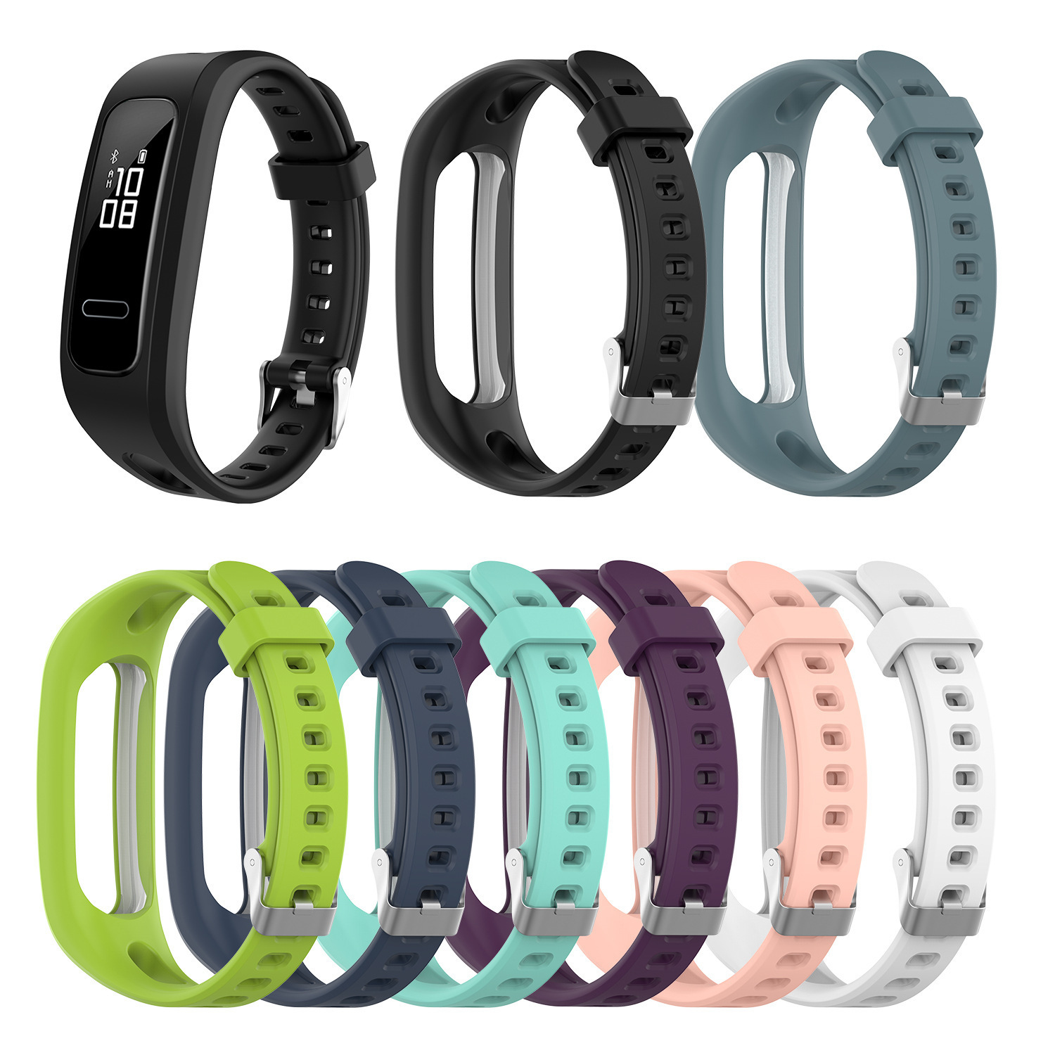 Droplet Suitable for Huawei Bracelet 3e Silicone Strap Glory 4Running Glory Bracelet Basketball Edition Wristband