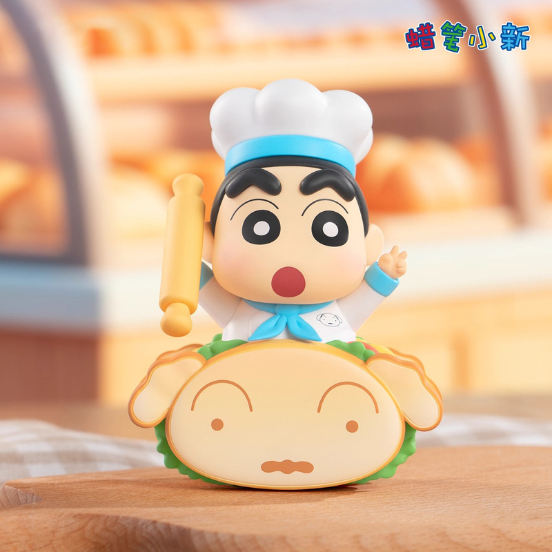 正版蜡笔小新美味春日部系列盲盒潮流玩偶手办可爱公仔摆件批发礼|undefined