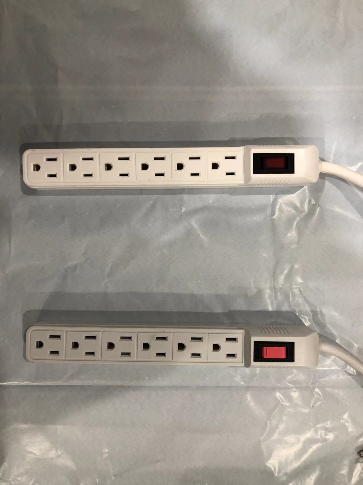 美规排插线板插座浪涌保护过载开关美国亚马逊Power外贸工厂