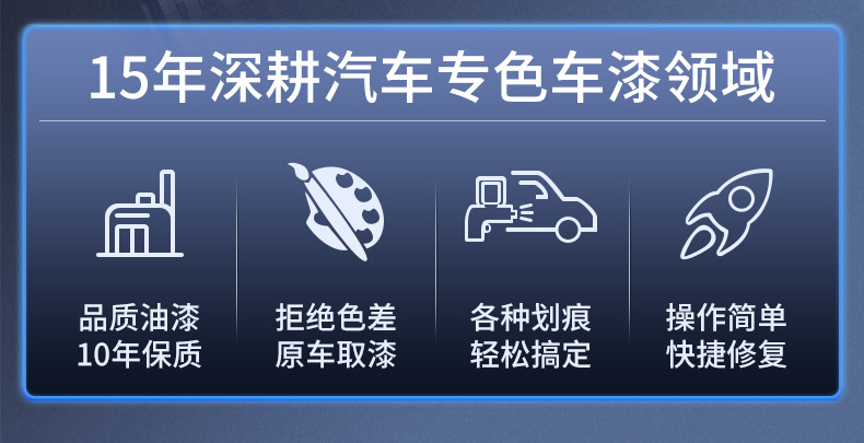 Self-Painting Deep Scratch Repair Removal White Black Silver Car Universal Pen Deep Scratch Repair Spray Paint Pen