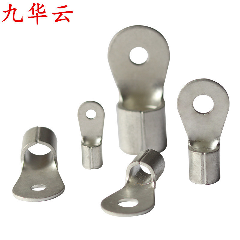 Jiuhua Cold-Pressed Terminal Rnb8-4/5/6/8/10/12 National Standard 14 Square 22 Round Copper Wire Lug Terminal Jiuhua Cold-Pressed Terminal Rnb8-4/5/6/8/10/12 National Standard 14 Square 22 Round Copper Wire Lug Terminal