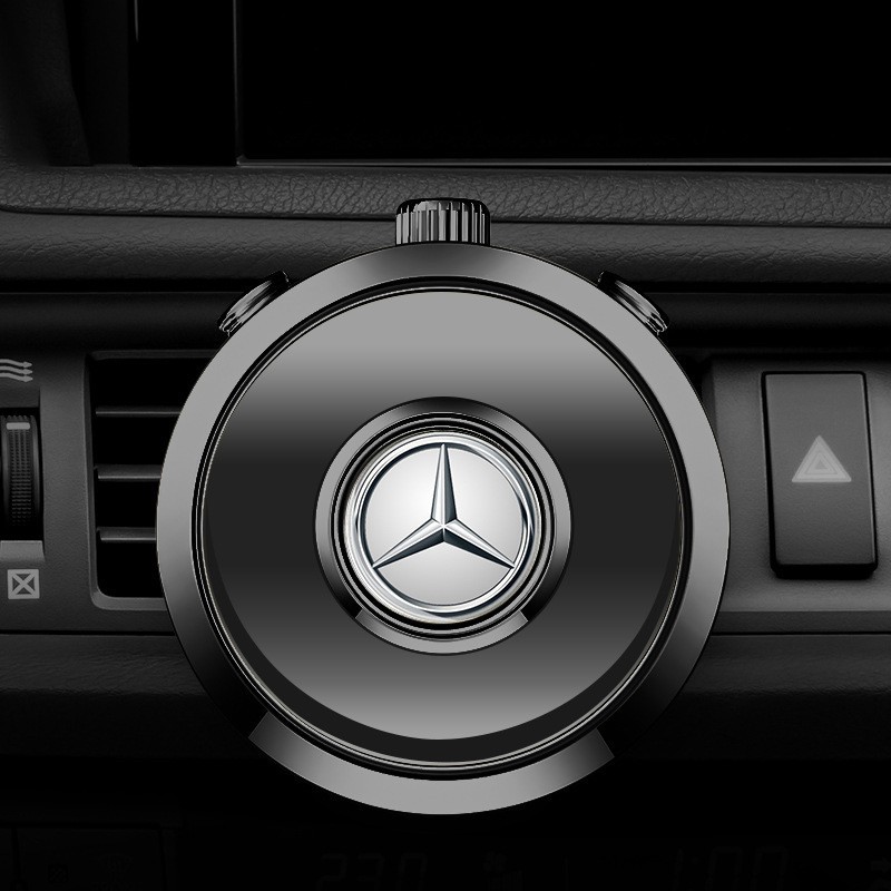 건메탈 컬러 공기 배출구 클립(박스형) [다른 모델에 대한 메시지] 기본값은 Mercedes-Benz입니다.