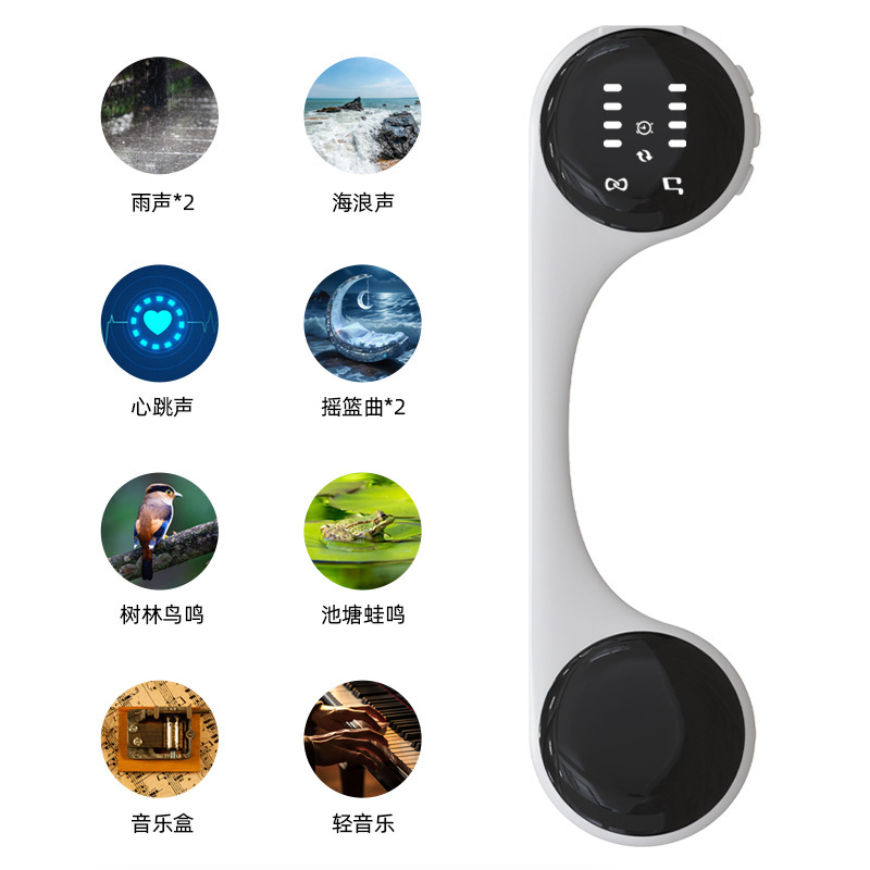 源工場の次世代骨伝導無線bluetoothスピーカーは睡眠音楽箱の枕の下のbluetoothオーディオを助ける|undefined