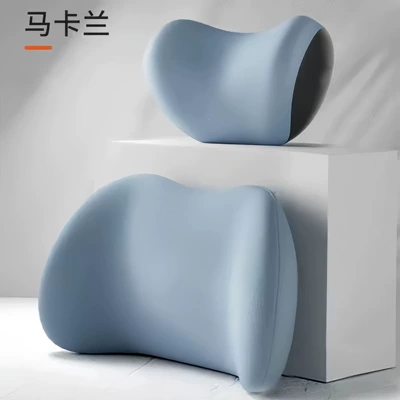 Pad, Waist Support, Memory Foam – Waist support - maca-blue-headrest-lumbar-support-no-logo