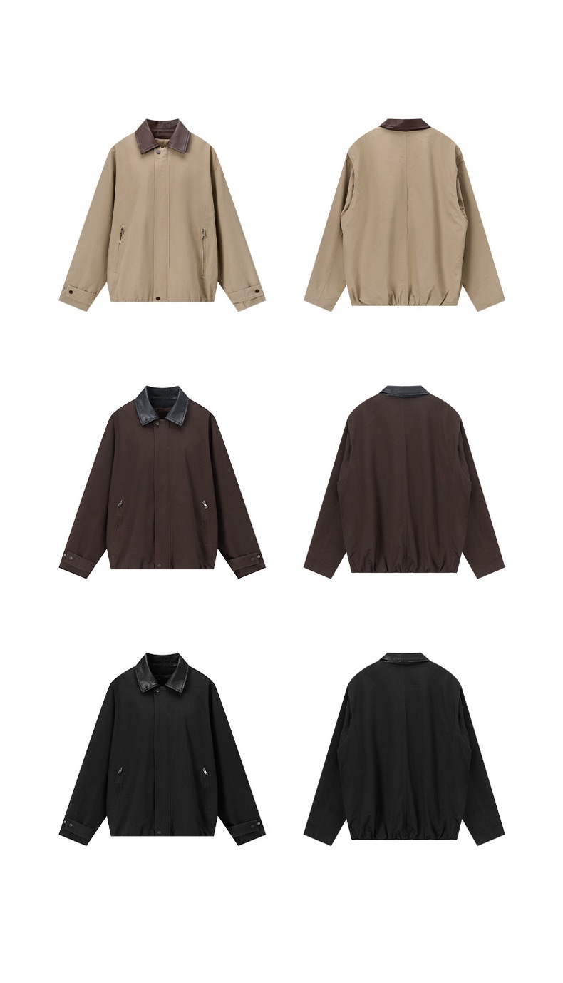 Inflation Vintage Zip-Up Fitted Jacket