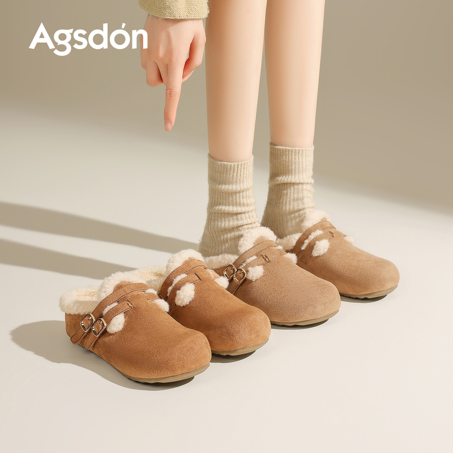 2026 nuevos zapatos de algodón de primavera con suela gruesa para mujeres, botas de nieve.