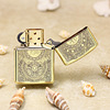 Zippo lighter animal system 168 refined five -claw gold dragon