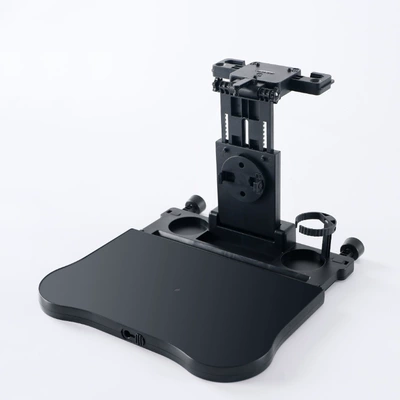Car table creative multifunctional foldable office dining car plate can be placed mobile phone Cup beverage rack (Car table board) - a08-black