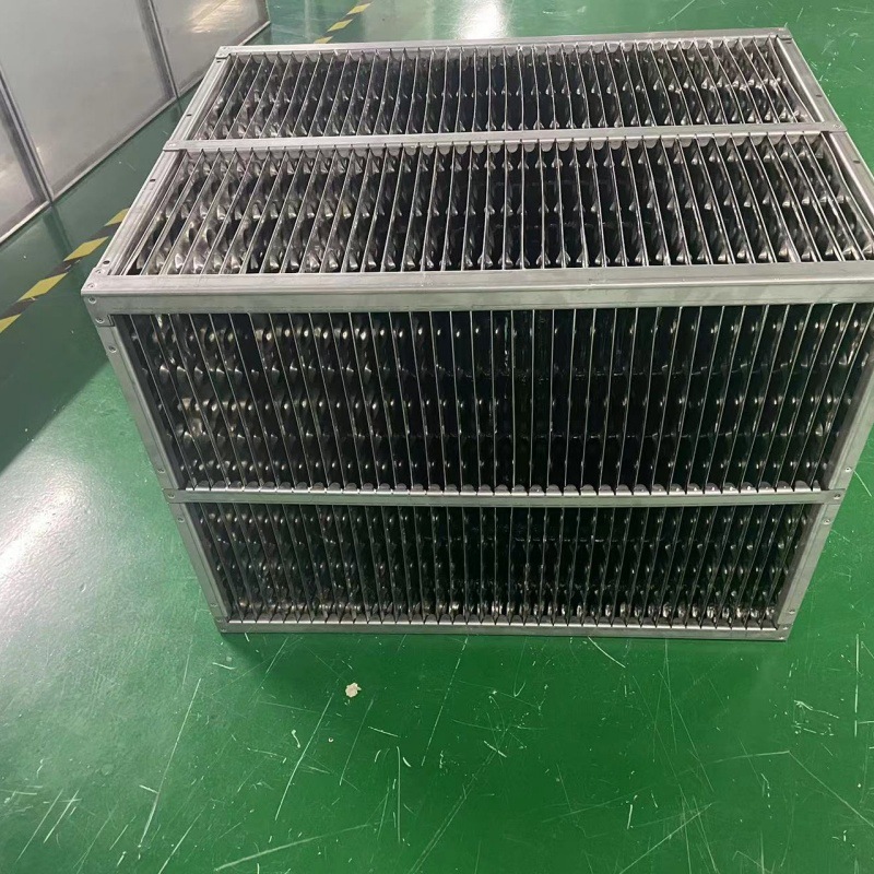 换热器芯体布料涂层机烘箱余热回收用板式气气换热器配件高效节能