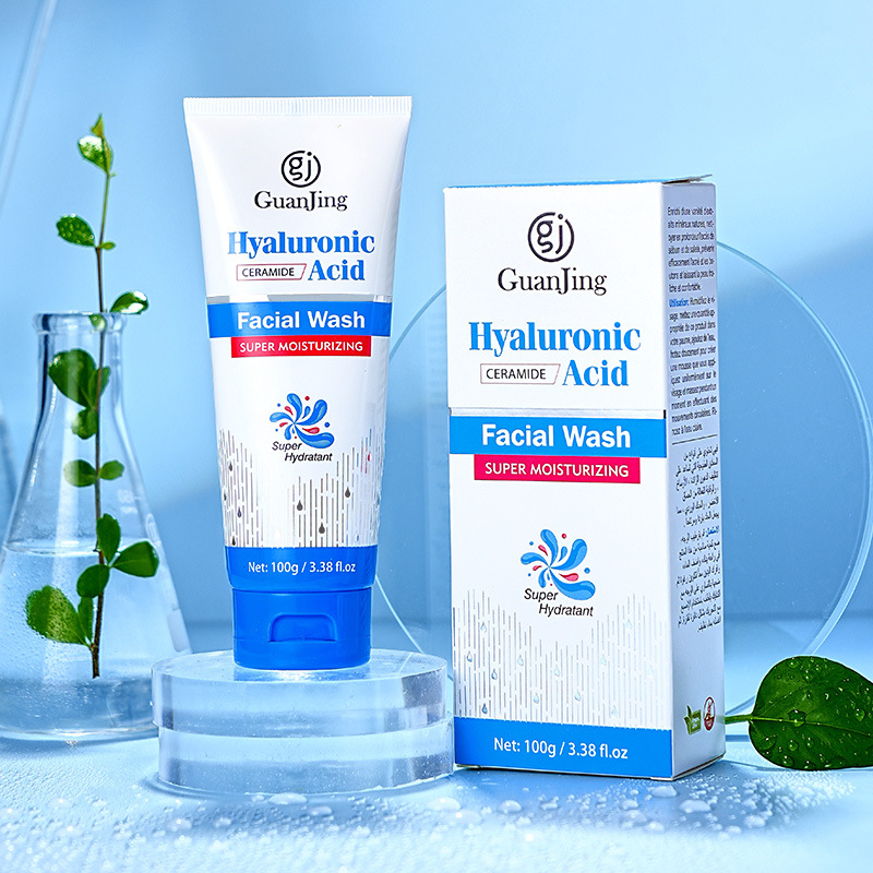 100g Hyaluronic GJ7191 Acid Moisturizing Facial Cleanser Member Exclusive Box 192Pcs_voghion.com