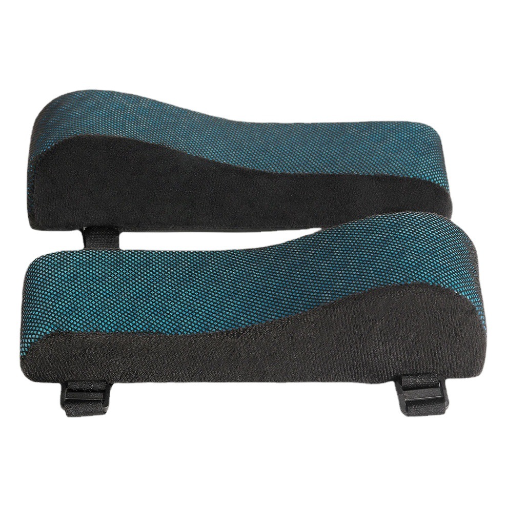 Amazon populares de espuma de memoria de gel reposabrazos pad apoyabrazos pad Oficina e-sports silla codo pad apoyabrazos almohada