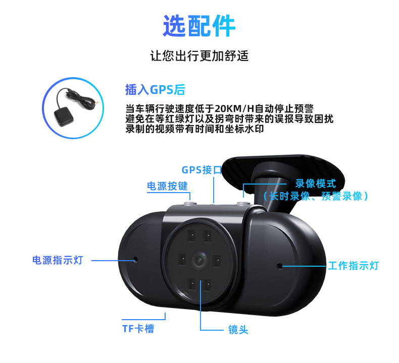 Cross-Border Anti-Fatigue Driving Warning Device, Fatigue Driving Reminder Device, Essential Car Supplies, Smart