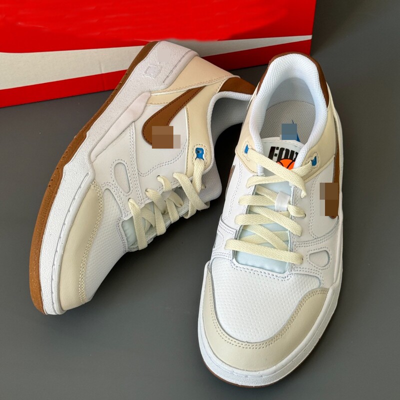 Putian Shoes Full Force Lo Men's Sneakers Dunk Series Low-Top Casual Sports Shoes Breathable Shock-Absorbing Wear-Resistant