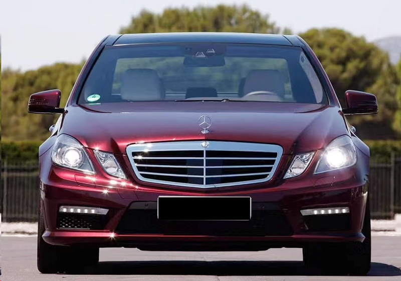 Suitable for 09-16 Mercedes-Benz E-Class W212 E200 260 E300 Modified E63Amg Surround Front Bumper Old to New