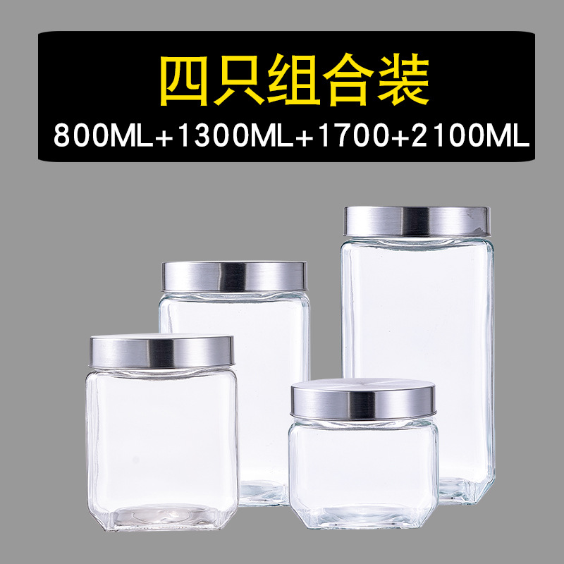 800 ml, 1300 ml, 1700 ml, 2100 ml