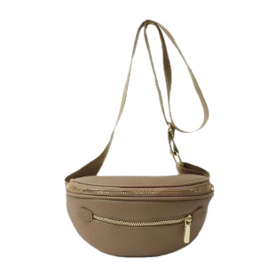 Nicho transfronterizo bolso de pecho inclinado bolso de cintura de moda de mujer bolso de hombro casual de cuero suave bolso de hombro letras de estilo universal